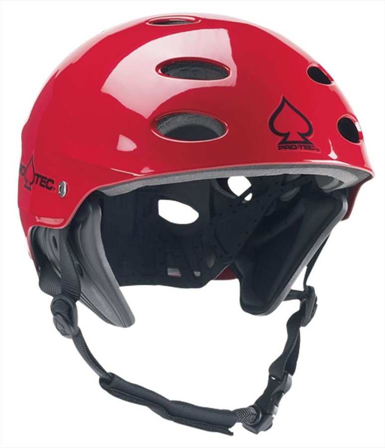 Protec Ace Wake Watersport Helmet, XL Red Gloss